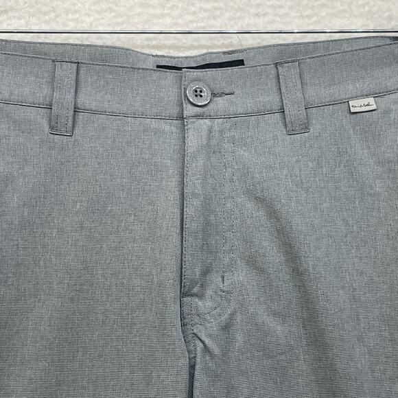 Travis Mathew Beck Shorts Mens 32 Gray Modern Fit Golf Performance Stretch - Picture 4 of 10